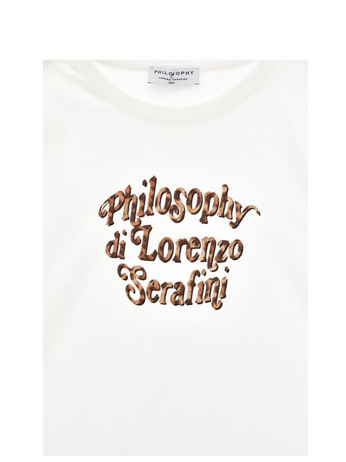T-shirt, bambina, logata. PHILOSOPHY | I1H602 82060001